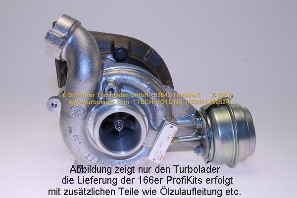 Schlütter Turbolader 166-02300 - Турбина, компрессор autosila-amz.com
