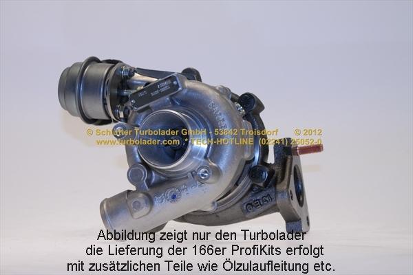 Schlütter Turbolader 166-02290 - Турбина, компрессор autosila-amz.com