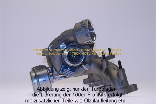 Schlütter Turbolader 166-02780 - Турбина, компрессор autosila-amz.com