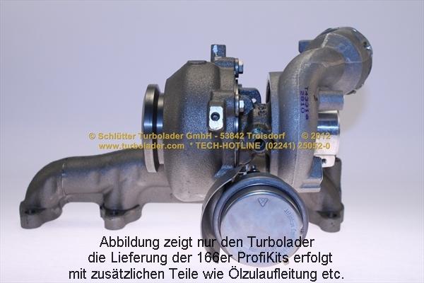 Schlütter Turbolader 166-02791 - Турбина, компрессор autosila-amz.com