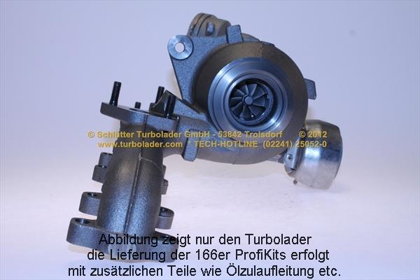 Schlütter Turbolader 166-02700EOL D - Турбина, компрессор autosila-amz.com