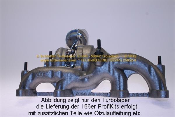 Schlütter Turbolader 166-02730 - Турбина, компрессор autosila-amz.com