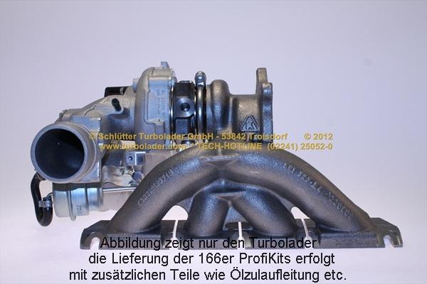 Schlütter Turbolader 166-09020 - Турбина, компрессор autosila-amz.com