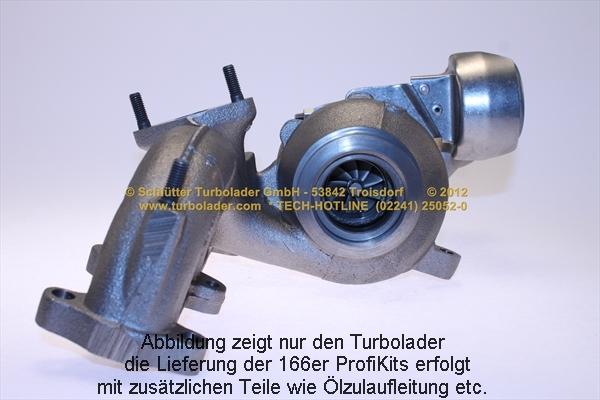 Schlütter Turbolader 166-07030EOL - Турбина, компрессор autosila-amz.com