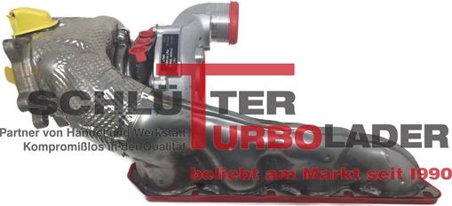 Schlütter Turbolader 172-00486 - Турбина, компрессор autosila-amz.com