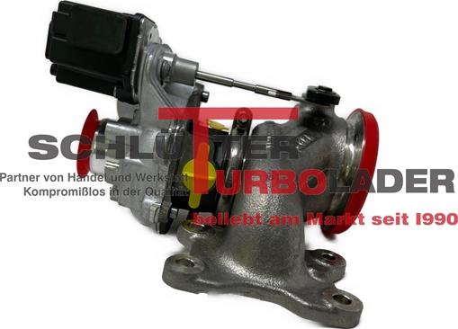 Schlütter Turbolader 172-00258 - Турбина, компрессор autosila-amz.com