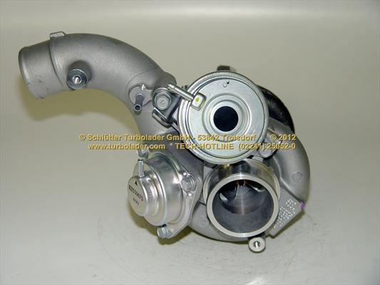 Schlütter Turbolader 172-08087 - Турбина, компрессор autosila-amz.com