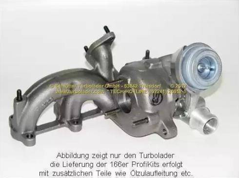 Schlütter Turbolader PRO-01514 - Турбина, компрессор autosila-amz.com