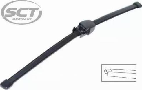 SCT-MANNOL 9488 REAR WIPER - Щетка стеклоочистителя autosila-amz.com