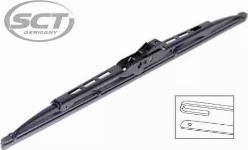 SCT-MANNOL 9483 REAR WIPER - Щетка стеклоочистителя autosila-amz.com