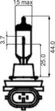 SCT-MANNOL 202617 - Лампа накаливания, противотуманная фара autosila-amz.com
