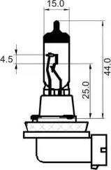 SCT-MANNOL 202624 - Лампа накаливания, противотуманная фара autosila-amz.com