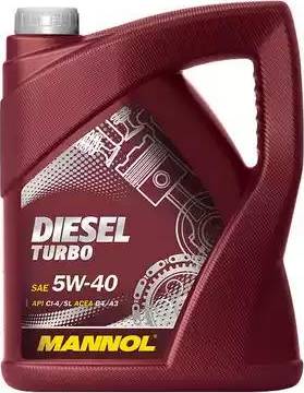 SCT-MANNOL Diesel Turbo 5W-40 - Моторное масло autosila-amz.com