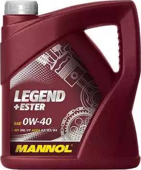 SCT-MANNOL Legend+Ester 0W-40 - Моторное масло autosila-amz.com