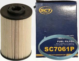 SCT-MANNOL SC7061 - Топливный фильтр autosila-amz.com