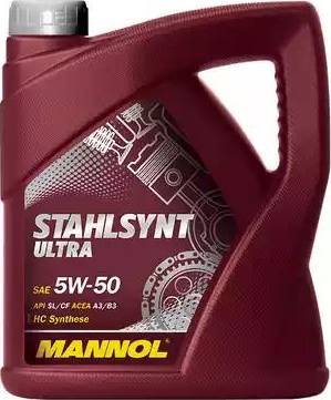 SCT-MANNOL Stahlsynt Ultra 5W-50 - Моторное масло autosila-amz.com