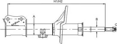 SCT-MANNOL Z 3112L - Амортизатор autosila-amz.com