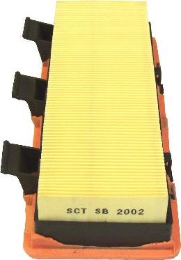 SCT-MANNOL SB 2002 - Воздушный фильтр, двигатель autosila-amz.com