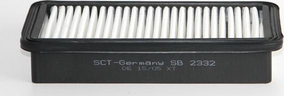 SCT-MANNOL SB 2332 - Воздушный фильтр, двигатель autosila-amz.com