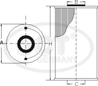 SCT-MANNOL SH 4751 - Масляный фильтр autosila-amz.com