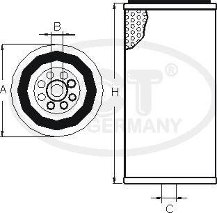 SCT-MANNOL SH 4750 - Масляный фильтр autosila-amz.com