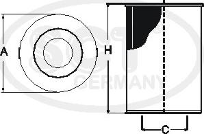 SCT-MANNOL SH 4789 P - Масляный фильтр BMW 5 E39/ 7 E38/ X5 E53 TD autosila-amz.com