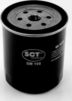 SCT-MANNOL SM 198 - Масляный фильтр autosila-amz.com