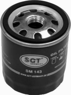 SCT-MANNOL SM 143 - Масляный фильтр autosila-amz.com