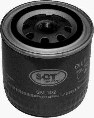 SCT-MANNOL SM 102 - Масляный фильтр autosila-amz.com