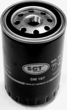 SCT-MANNOL SM 187 - Масляный фильтр autosila-amz.com