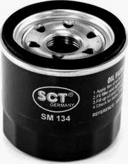 SCT-MANNOL SM 134 - Масляный фильтр Nissan X-TRAIL 01-/08-/15-/TIIDA 07-/SENTRA/QASHQAI/JUKE/NOTE/MAZDA 3 03-/13- autosila-amz.com