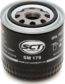 SCT-MANNOL SM 179 - Масляный фильтр autosila-amz.com