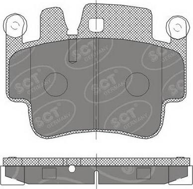 Stellox 993 000B-SX - Тормозные колодки, дисковые, комплект autosila-amz.com