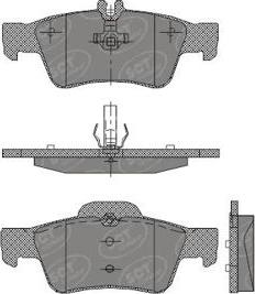 SCT-MANNOL SP 404 PR - Тормозные колодки, дисковые, комплект autosila-amz.com