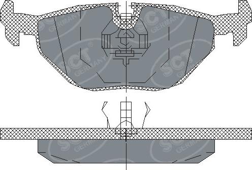 Metzger 026530 - Тормозные колодки, дисковые, комплект autosila-amz.com