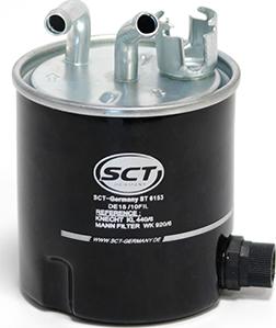 SCT-MANNOL ST 6153 - Топливный фильтр autosila-amz.com