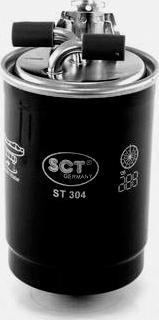 SCT-MANNOL ST 304 - Топливный фильтр VAG GOLF/JETTA/LT/PASSAT/T3/T4 1.6D-2.5D  -10 autosila-amz.com