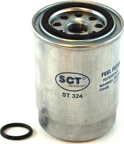 SCT-MANNOL ST 324 - Топливный фильтр autosila-amz.com