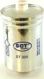 SCT-MANNOL ST 320 - Топливный фильтр autosila-amz.com