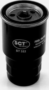 SCT-MANNOL ST 322 - Топливный фильтр autosila-amz.com