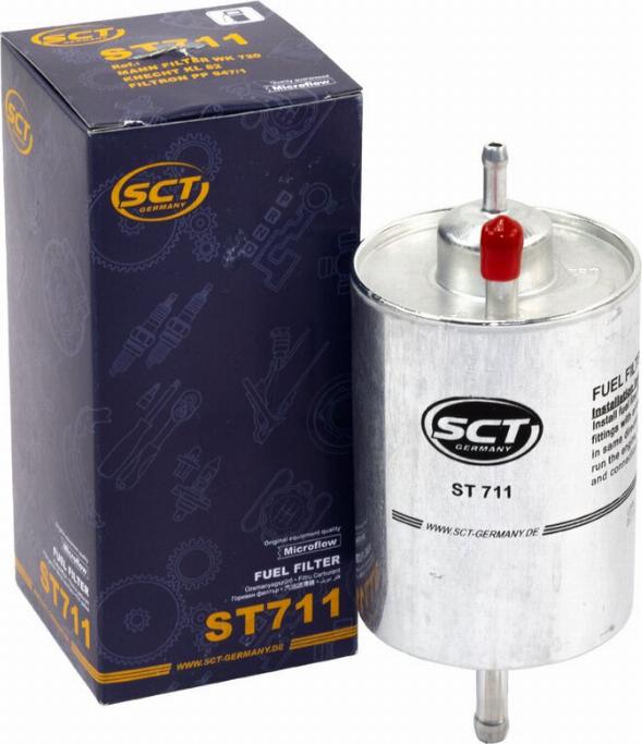SCT-MANNOL ST 711 - Топливный фильтр autosila-amz.com