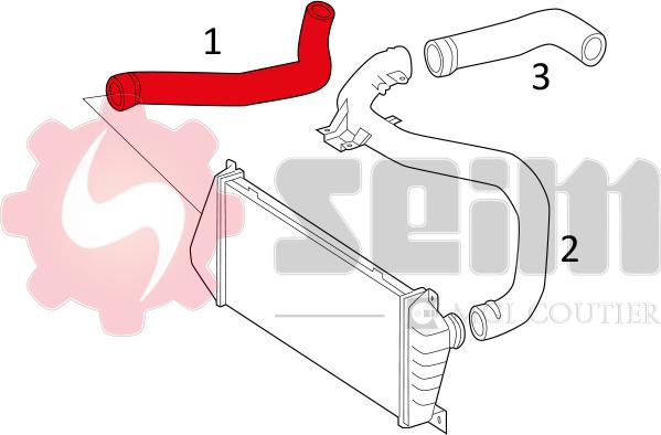 Seim 981411 - Трубка, нагнетание воздуха autosila-amz.com