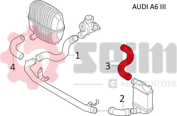 Seim 981084 - Трубка, нагнетание воздуха autosila-amz.com