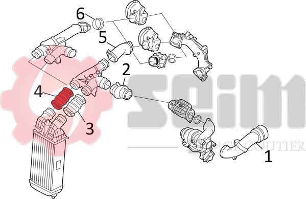 Seim 981131 - Трубка, нагнетание воздуха autosila-amz.com