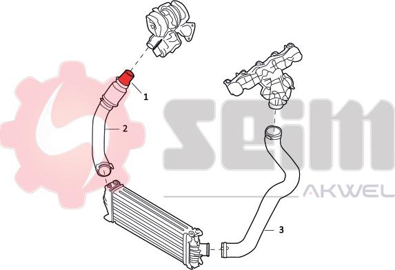 Seim 981811 - Трубка, нагнетание воздуха autosila-amz.com