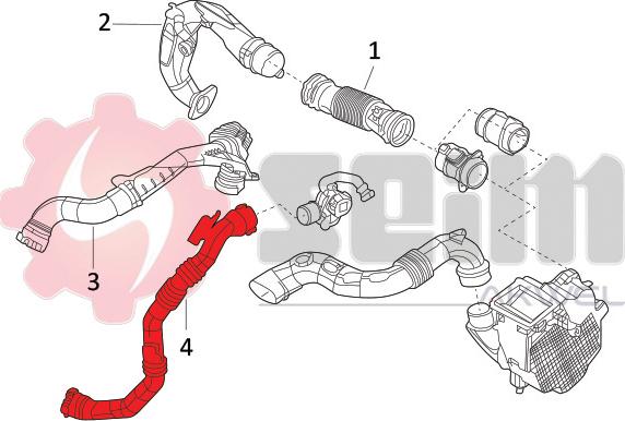 Seim 982081 - Трубка, нагнетание воздуха autosila-amz.com