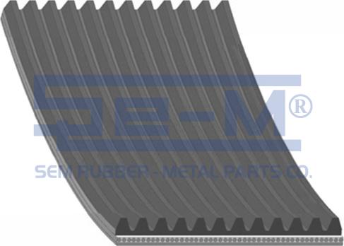 Sem Lastik 10412 - Поликлиновой ремень autosila-amz.com