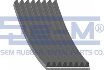 Sem Lastik 11689 - Поликлиновой ремень autosila-amz.com