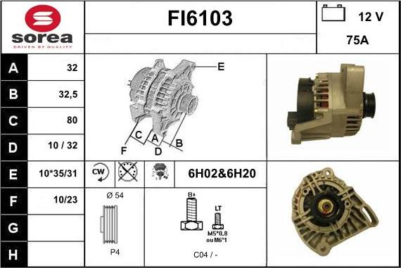 Sera FI6103 - Генератор autosila-amz.com