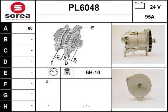 Sera PL6048 - Генератор autosila-amz.com